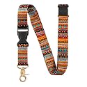 InnoBeta Neck Breakaway Lanyard for Women, Quick Release Safety Lanyards for ID Badges, Detachable Clip Keychain Lanyard