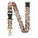 InnoBeta Neck Breakaway Lanyard for Women, Quick Release Safety Lanyards for ID Badges, Detachable Clip Keychain Lanyard
