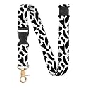 InnoBeta Neck Breakaway Lanyard for Women, Quick Release Safety Lanyards for ID Badges, Detachable Clip Keychain Lanyard