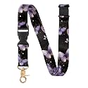 InnoBeta Neck Breakaway Lanyard for Women, Quick Release Safety Lanyards for ID Badges, Detachable Clip Keychain Lanyard