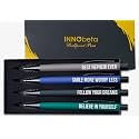 InnoBeta Nephew Gifts from Auntie - Best Nephew Ever Inspirational Pen Set - Motivational Ballpoint Pens in Gift Box 4 Pack