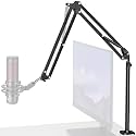 InnoGear Mic Stand Desk Overhead Desktop Microphone Boom Arm for Blue Yeti