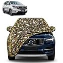 Innova Crysta 100% Waterproof Car Cover | Dustproof Sun Protection Cover | Soft Cotton Lining | Triple Stitched | Mirror Pocket | Antenna Pocket | All Weather Body Cover (Army)