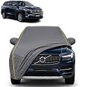 Innova Crysta Hycross 100% Waterproof Car Cover | Dustproof Sun Protection Cover | Soft Cotton Lining | Triple Stitched | Mirror Pocket | Antenna Pocket | All Weather Body Cover (Grey)