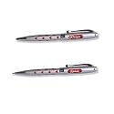 Innovative Gifts Personalized Pen with Name Engraved I Metal Classy Customized Roller Ball Pens I Comfortable to Hold &amp; Write I Gift for Men &amp; Women Birthday Corporate Gifting (Dual Name), Blue
