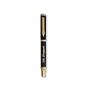 Innovative Gifts Personalized Pen with Name Engraved I Metal Classy Customized Roller Ball Pens I Comfortable to Hold &amp; Write I Gift for Men &amp; Women Birthday Corporate Gifting (Black &amp; Gold)