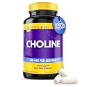 InnovixLabs Choline Supplement 550 mg Supports Memory & Focus, 100 Capsules
