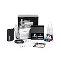 InoKraft Air brush Kit with Air Compressor, Quiet, 4 Paint Colors, 3 Tips