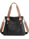 Inovera Black Hobo Handbags for Women, Girls - Crossbody Shoulder Sling Bag (Black)