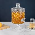 4.5 Litre Modern Glass Beverage Dispenser