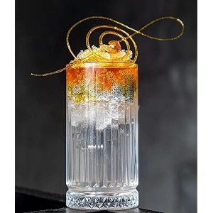 inovique european elysia long water glasses lead free tall drinking glasses for coctail parties set of 12 300 ml