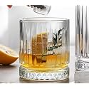 INOVIQUE European Elysia Long Water Glasses Lead Free Tall Drinking Glasses for Coctail Parties (Set of 4, 220 ML)