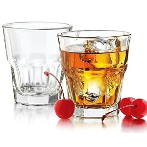 inovique premium chai shot glasses set for tequila vodka wine and more  60ml  set of 4