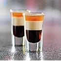 Inovique Premium Heavy Base Curved Top Shot Glasses Set for Tequila, Vodka, Wine and More | 45ML | Set of 4