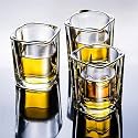 Premium Square Shot Glasses Set for Tequila, Vodka, Wine and More | 60ML | Set of 8