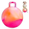 INPODAK Hopper Ball, 20In Bouncy Ball with Handle for Kids 5-9 Toys/Gifts