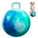 INPODAK Hopper Ball, 22In Bouncy Ball with Handle for Kids 7-12 Toys/Gifts