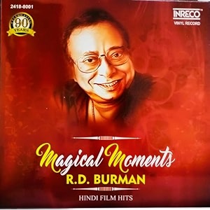 inreco-vinyl record-magical moments-r d burman-hindi film hits - 8 hindi super hits songs-2418