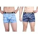 Men39s Nylon Stretch Printed Trunk Ultra-Soft