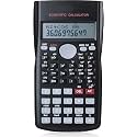 Scientific Calculator for Students, Engineers, Scientists &amp; College, 240 Functions, 12 Digit, 2-line Display Advanced Calculator SX-82MS, 82ms Scientific Calculator, Black