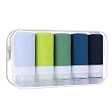 INSFIT Travel Bottles for Toiletries, TSA Approved 2oz Travel Size Toiletries, BPA Free Leak Proof Squeezable Silicone Tubes Travel Essentials for Shampoo Conditioner Lotion Soap