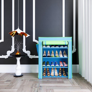 INSIDE STYLE Metal Collapsible Shoe Stand