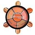 INSIGHT Pro Concealer Palette – Shade Concealer | Makeup Wheel for Face | Satin–Matte Finish | 3-in-1 Conceal, Contour &amp; Correct | Waterproof | Full Coverage | 15gm