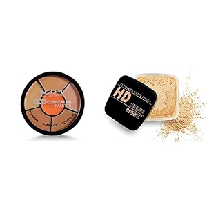 insight cosmetics pro concealer palette full coverage concealer amp insight pressed powder translucent face powder honey honey for all skin types 2 count