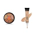 INSIGHT Cosmetics Pro Oil Concealer Palette (Concealer) &amp; Hd Concealer, Full Coverage, Natural Finish, For Acne Prone Skin Type, Golden Sand-04
