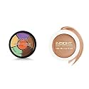 Insight Cosmetics Pro Powder Luminous Concealer Palette - Corrector, 15g &amp; Cosmetics Glitter Makeup Highlighter, 3.5g