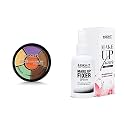 INSIGHT Cosmetics Pro Powder Full Coverage Natural Concealer Palette - Corrector For Normal Skin, 15Gm &amp; Makeup Fixer Spray 75Ml, Transparent, 1 Count, 2 Count