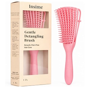 INSIME Detangler hair brush for curly hair