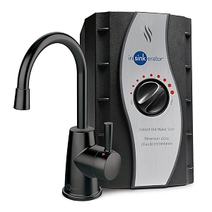 insinkerator h250mblk-ss hot250 instant hot water dispenser matte black