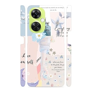 Inspirational Quotes Designer Printed Hard Back Cover