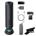 Insta360 WaveLink Bundle- Professional Speakerphone with AI Recording Suite,Voice Recorder, 8 Noise-Canceling Mics w/Beamforming, AI Transcript, 99 Languages, 32GB, Meetings(Wave+Link 2)