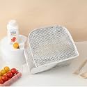 3D Printed Hot &amp; Cold Leak Proof Lunch Bag for Office School Kids Men &amp; Women Storage Bag with Handle Tiffin Bag (Rainbow)
