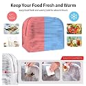 3D Printed Hot &amp; Cold Leak Proof Lunch Bag for Office School Kids Men &amp; Women Storage Bag with Handle Tiffin Bag (Bear Buldozer)