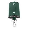 Leather Key Pouch Keychain for Men &amp; Women – Key Holder Wallet with Key Ring | Compact Key Organizer Case for Car Keys, House Keys &amp; Coins | Small Leather Key Wallet Pouch