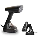 InstaCuppa Foldable Garment Steamer for Clothes, 30-Sec Preheat,Fast Wrinkle Removal 1800 Watts Handheld Steam Iron, Safe for All Fabrics, Travel-Friendly & Portable, 2 Exclusive Accessories Included