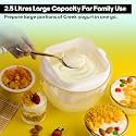 InstaCuppa Greek Yogurt Maker 2.5 Litres | BPA-Free Strainer & Container with Nylon Inner Mesh for Thick Homemade HungCurd | Ideal for Low Fat & High Protein Yogurt