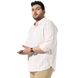 Instafab Plus Mens Button Up Regular Fit