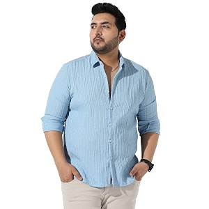 Instafab Plus Mens Button Up Regular Fit