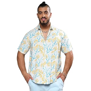 Instafab Plus Mens Shirt for Casual Wear