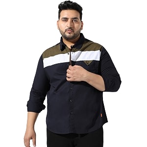 instafab plus men39s tartan plaid shirt for casual wear  spread collar  long sleeve  button closure  shirt crafted with comfort fit for everyday wear