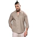Instafab Plus Men Plus Size Solid Stylish