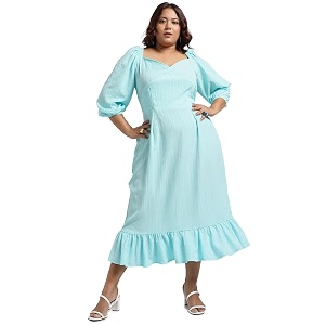 Instafab Plus Womens Dress for Casual Wear