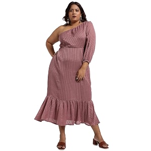 Instafab Plus Womens Dress for Casual Wear