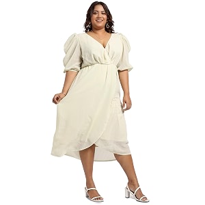 Instafab Plus Womens Dress for Casual Wear