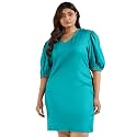 Instafab Plus Women39s Multicolour Printed Midi Length