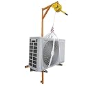 Install Air-Conditioning Outdoor Unit Hoist, Lift, Self-Locking Winch Bracket YIJIAN (Color : 3HP Brackets+10m Winch)
